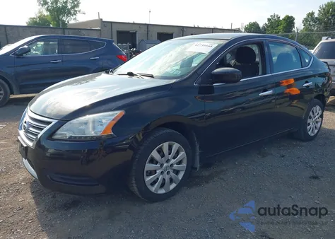 2015 Nissan Sentra Sv z USA, uszkodzony, nr VIN 3N1AB7AP1FL682940